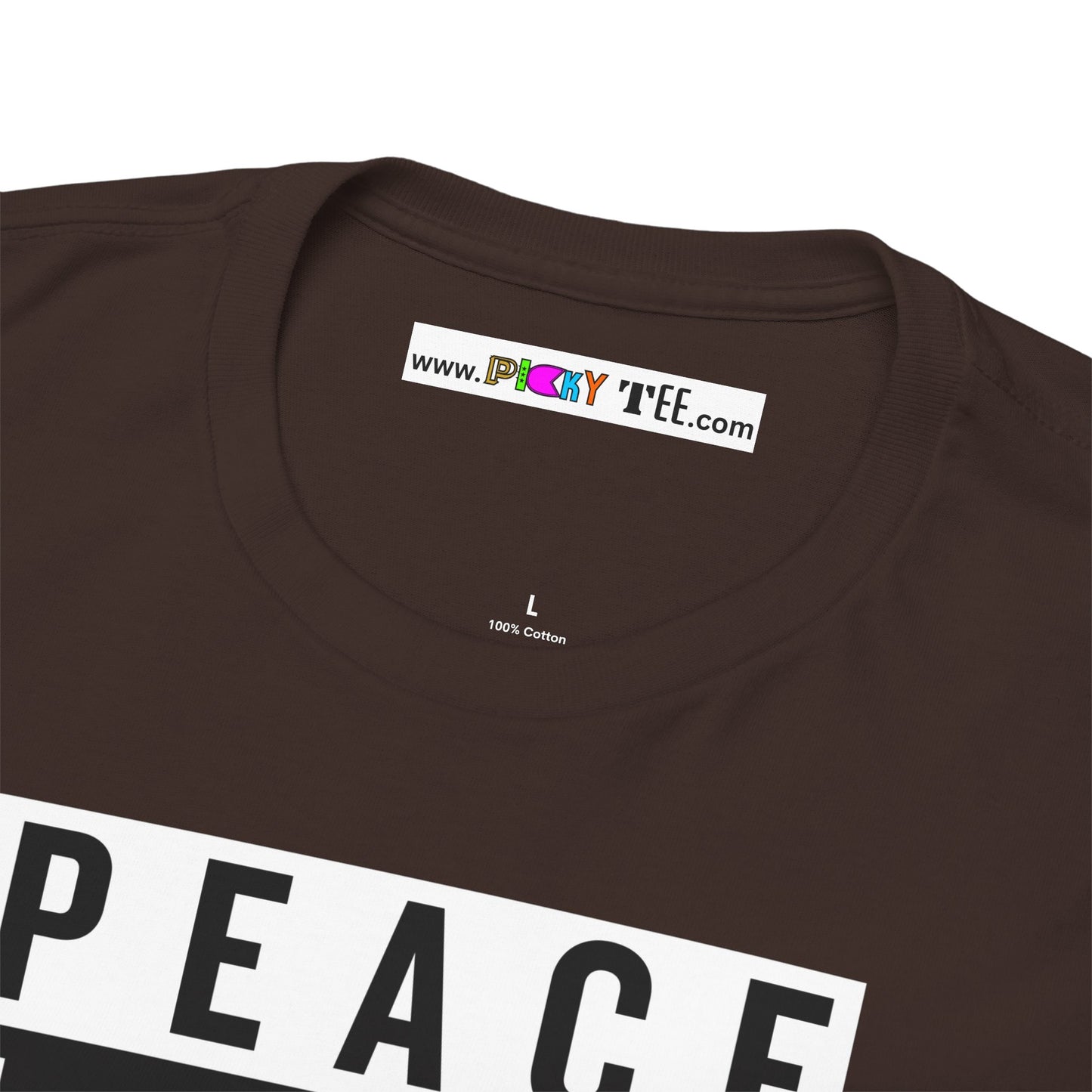 PEACELOVEUNITY Unisex Heavy Cotton Tee