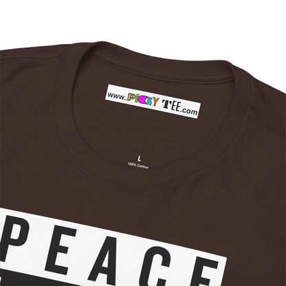 PEACELOVEUNITY Unisex Heavy Cotton Tee
