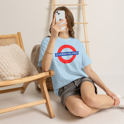 OVERWHELMED Unisex Heavy Cotton Tee