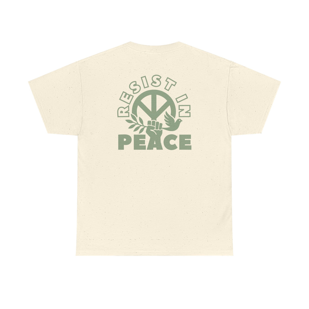 RESIST IN PEACE Unisex Heavy Cotton Tee