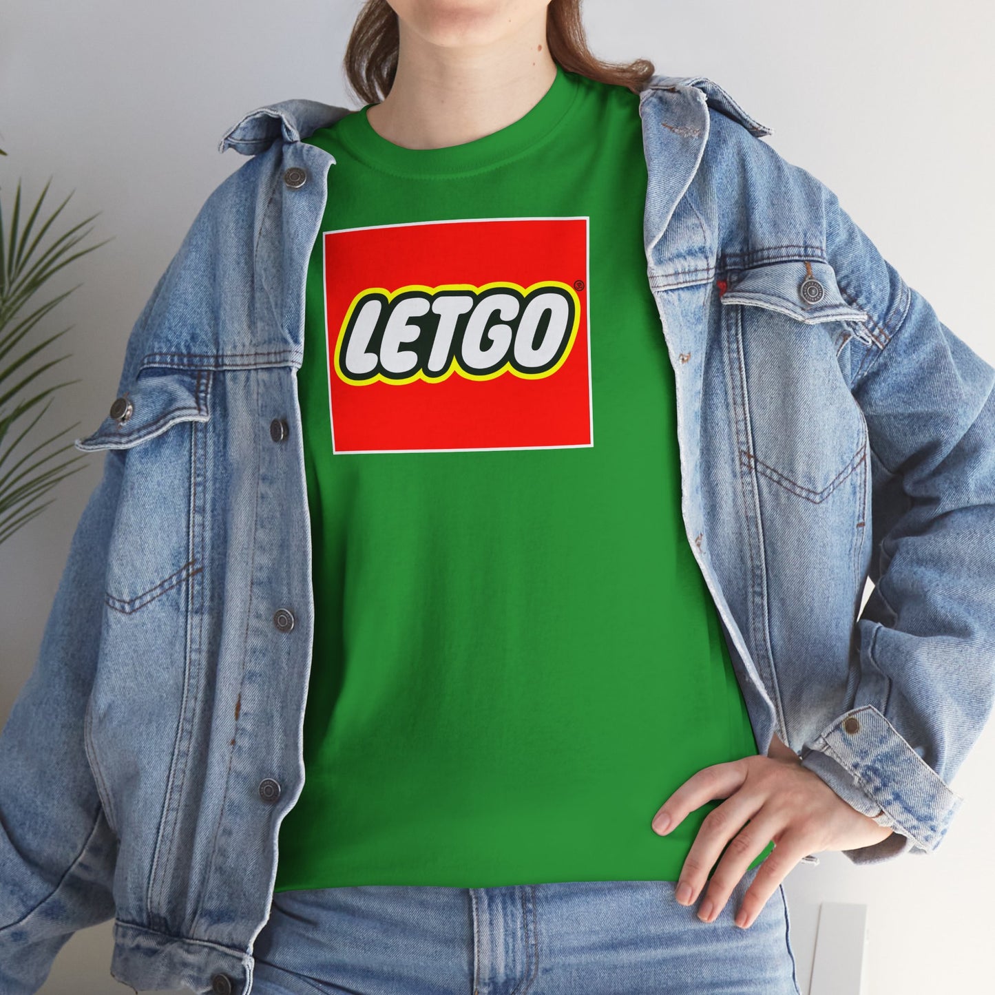 LETGO Unisex Heavy Cotton Tee