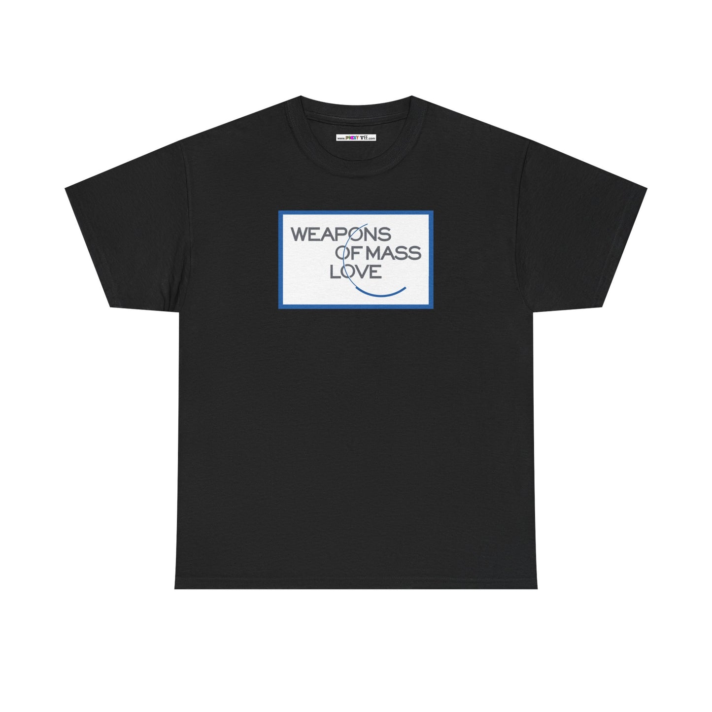 WEAPONS OF MASS LOVE Unisex Heavy Cotton Tee