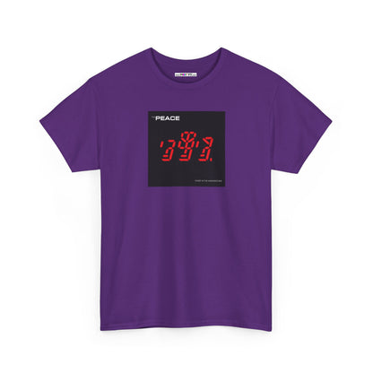 the PEACE ghost in the war-machine Unisex Heavy Cotton Tee