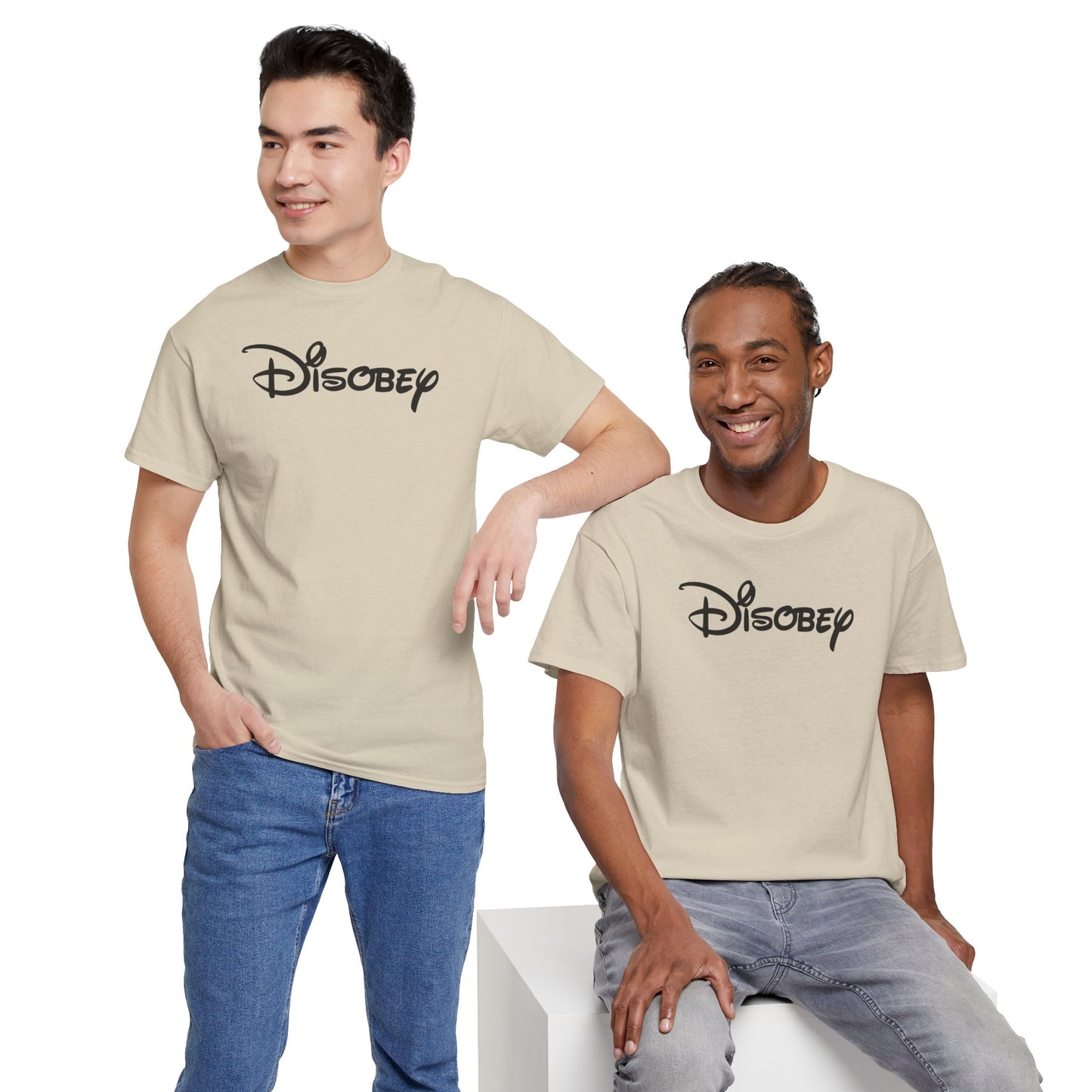 Disobey Unisex Heavy Cotton Tee