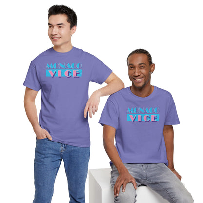 MONACO VICE Unisex Heavy Cotton Tee