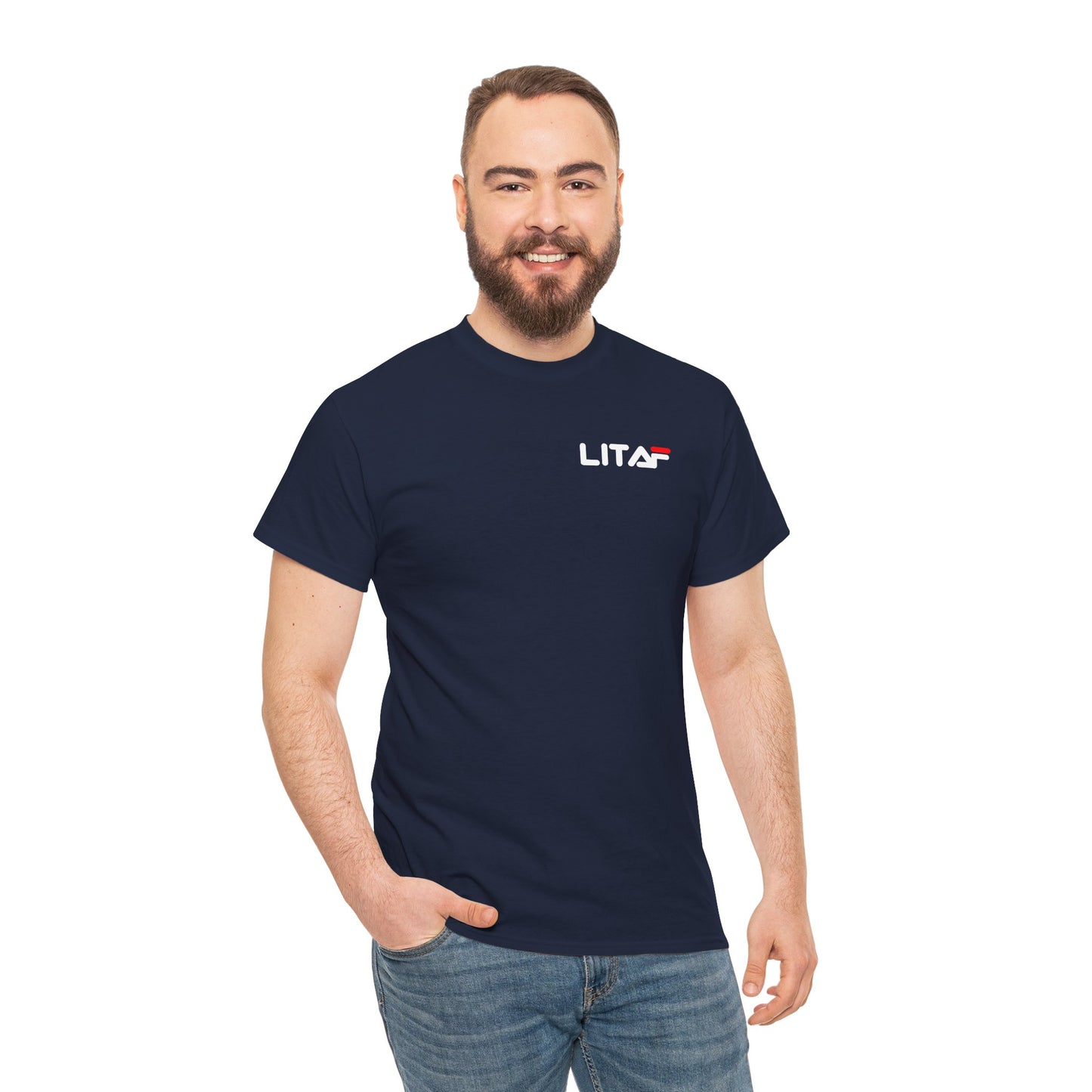 LIT AF Unisex Softstyle 100% Cotton T-Shirt