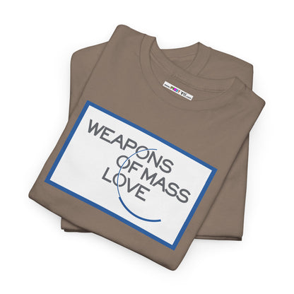 WEAPONS OF MASS LOVE Unisex Heavy Cotton Tee