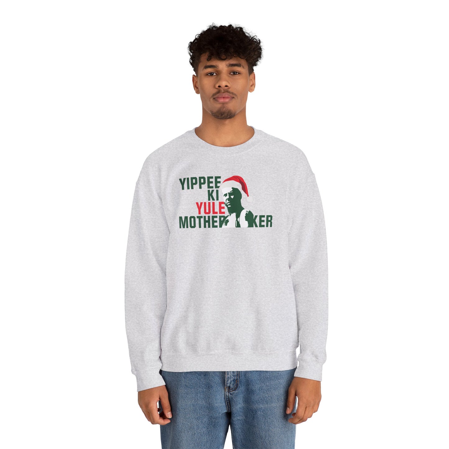 YIPPEE KI YULE MOTHER...KER  Unisex Heavy Blend™ Crewneck Sweatshirt