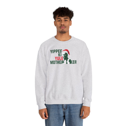 YIPPEE KI YULE MOTHER...KER  Unisex Heavy Blend™ Crewneck Sweatshirt