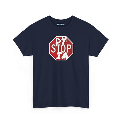 STOP DYSTOPIA Unisex Heavy Cotton Tee