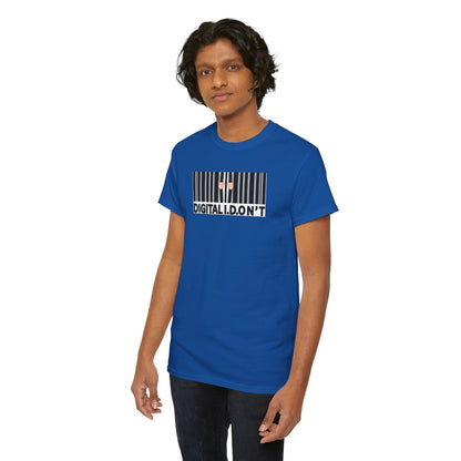 DIGITAL I.D.ON'T Unisex Heavy Cotton Tee