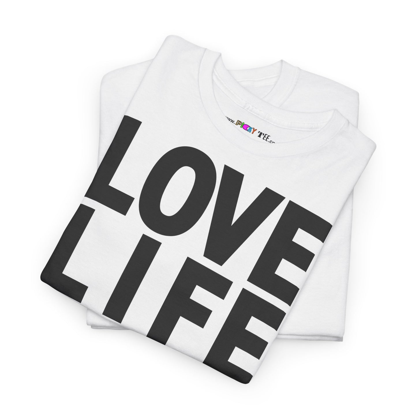 LOVE LIFE Unisex Heavy Cotton Tee