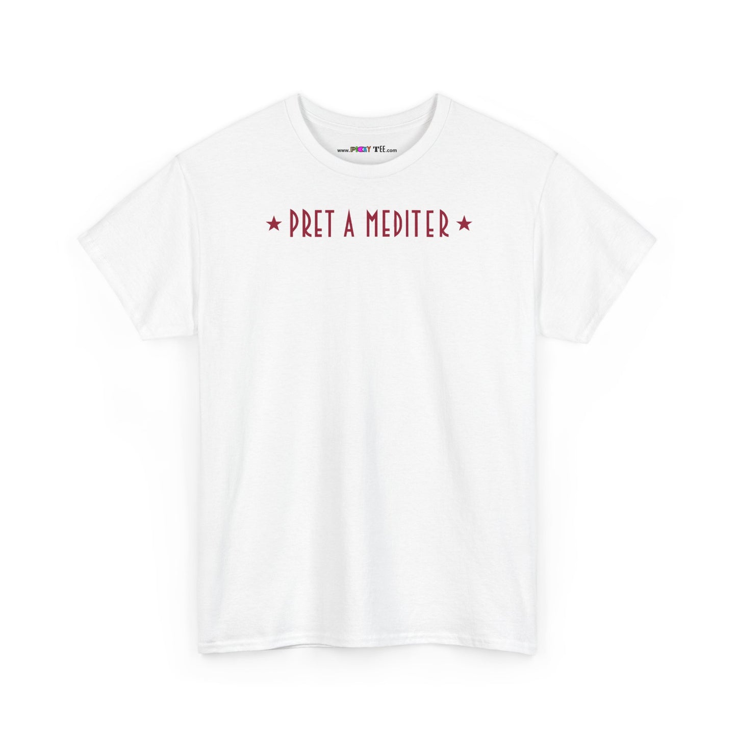 * PRET A MEDITER * Unisex Heavy Cotton Tee