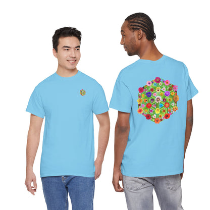 Flowers of Life Unisex Heavy Cotton Tee