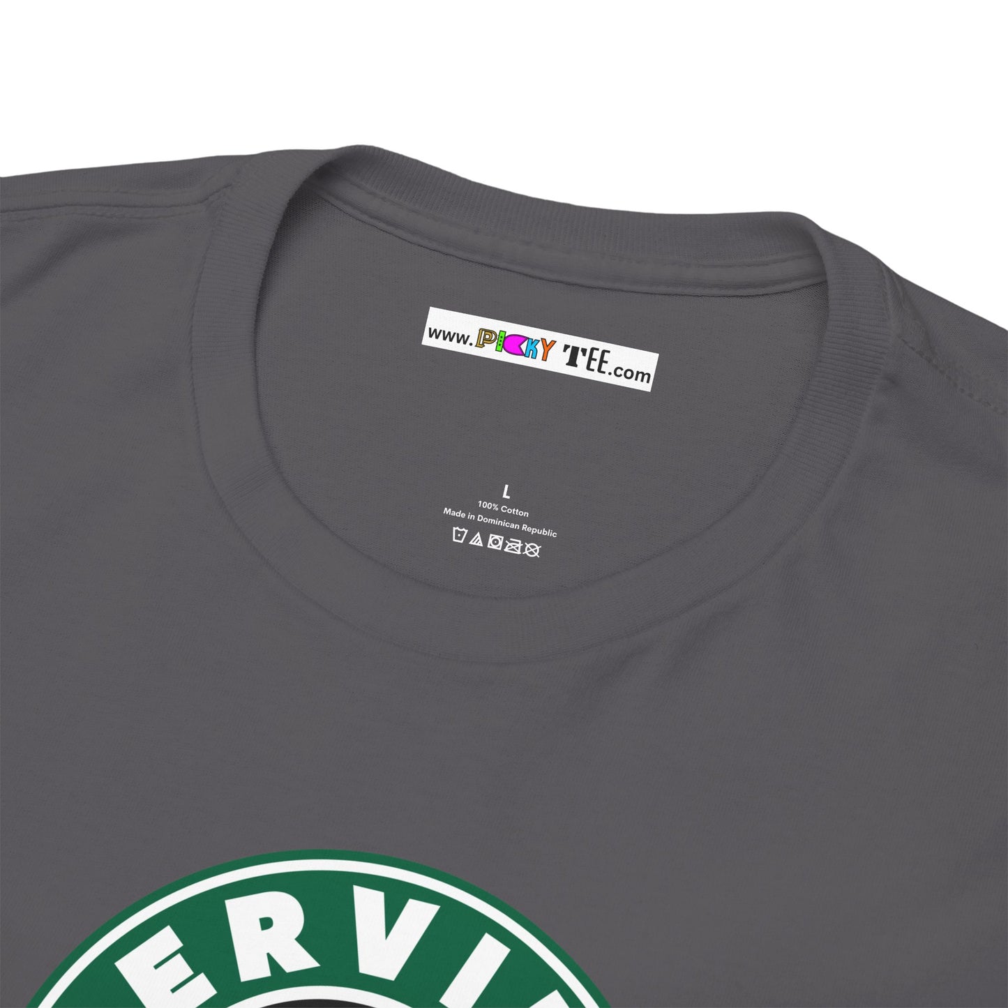 SERVINGCUNT Unisex Heavy Cotton Tee