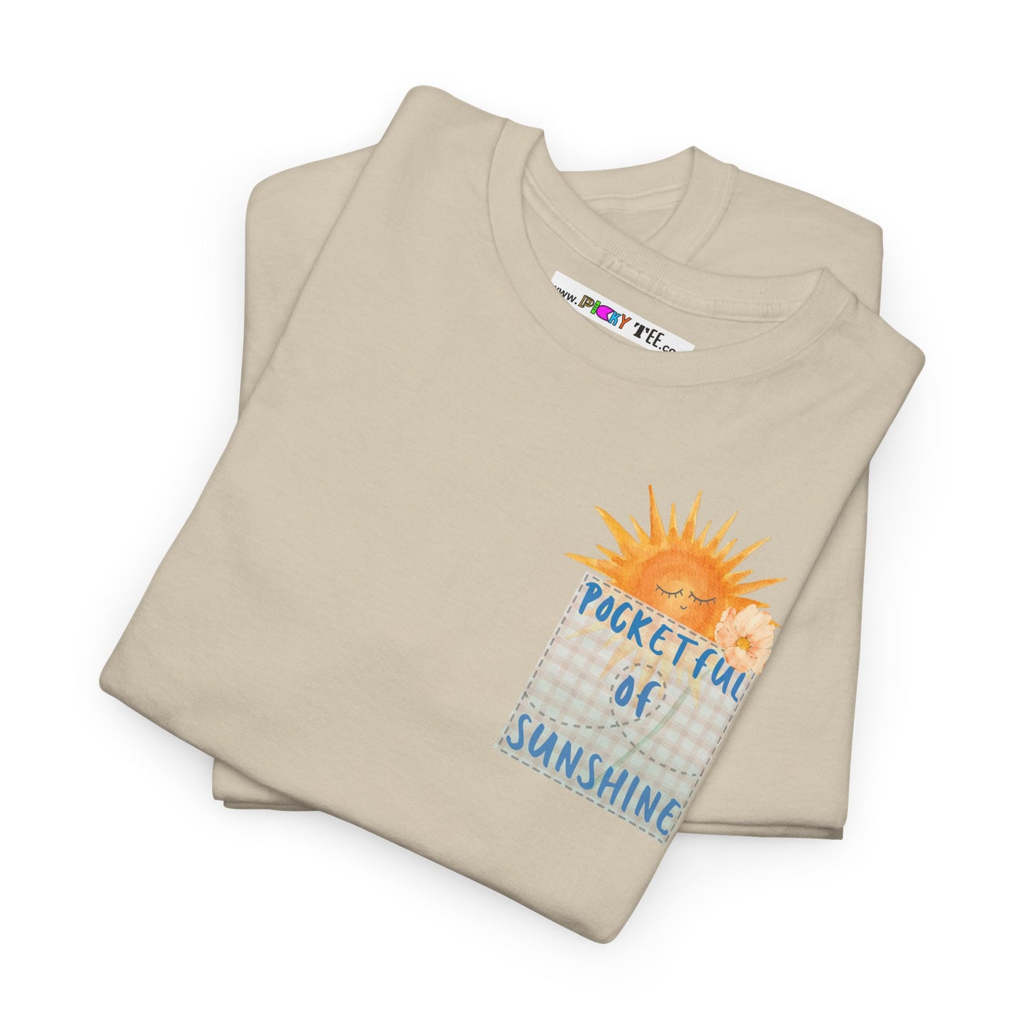 POCKETFUL OF SUNSHINE Unisex Heavy Cotton Tee