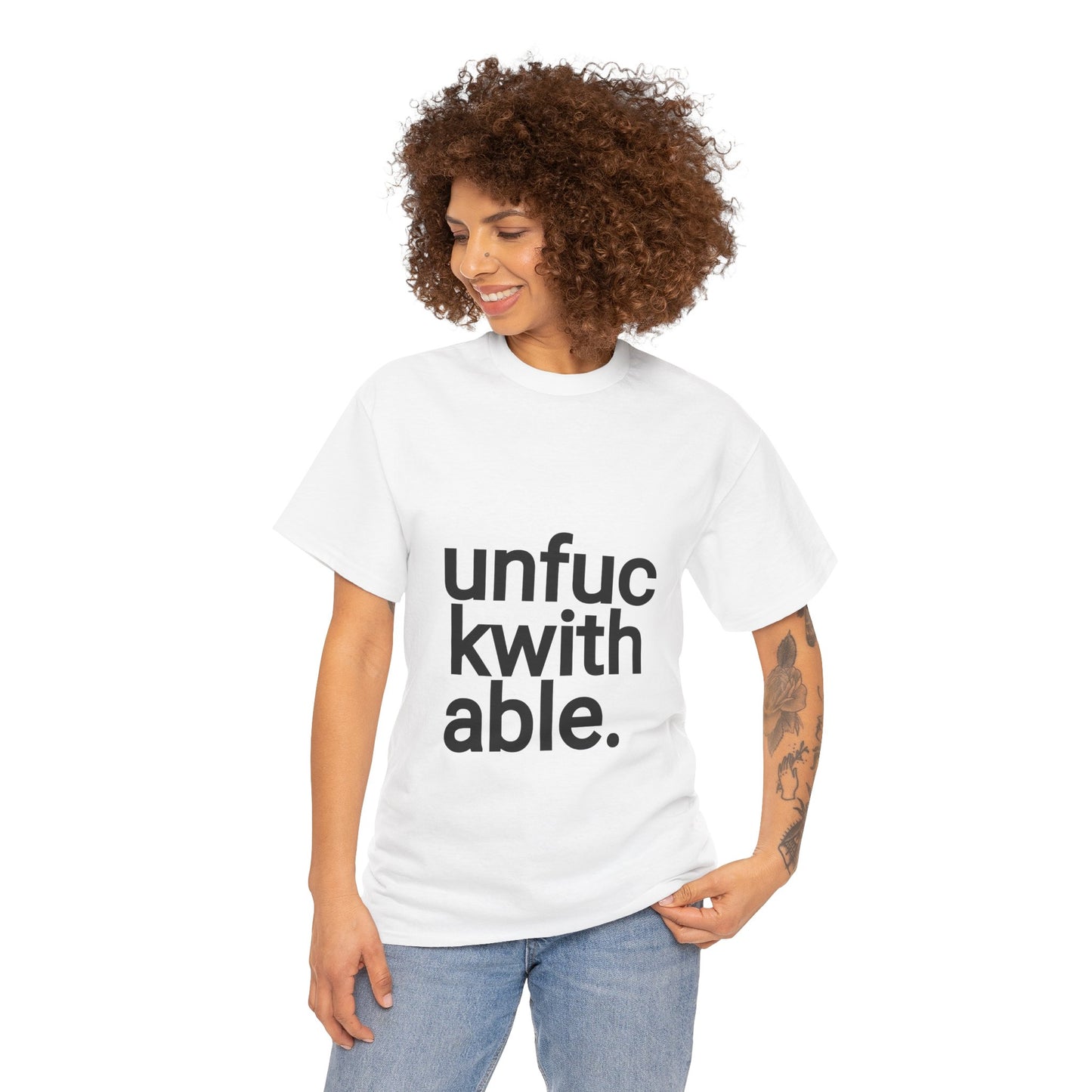 unfuc kwith able. Unisex Heavy Cotton Tee