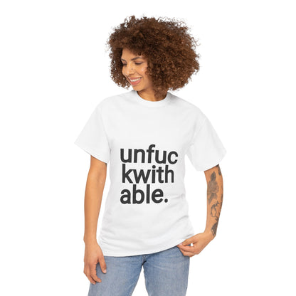 unfuc kwith able. Unisex Heavy Cotton Tee