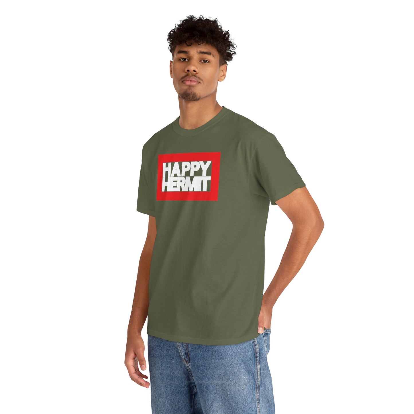HAPPY HERMIT Unisex Heavy Cotton Tee