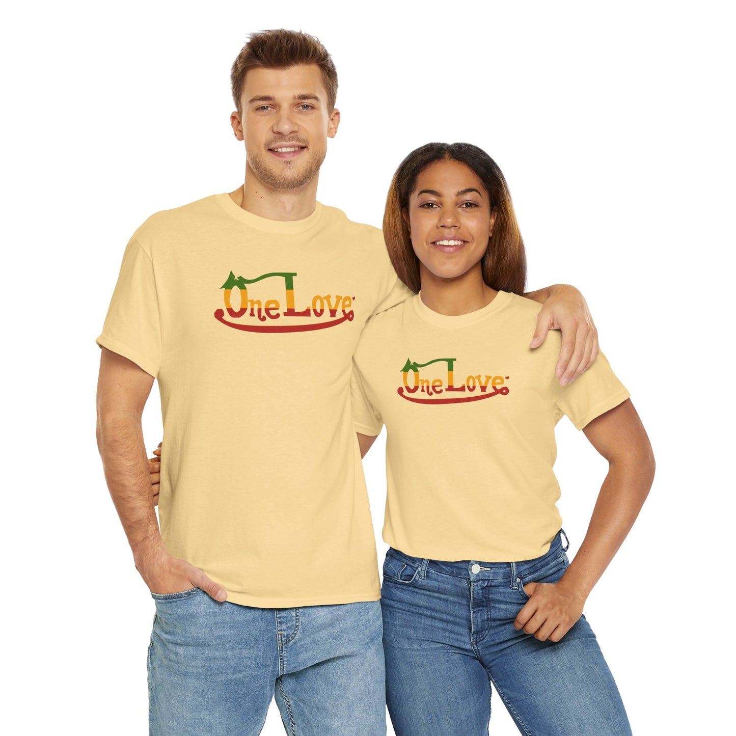 One Love Unisex Heavy Cotton Tee