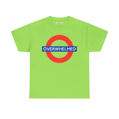 OVERWHELMED Unisex Heavy Cotton Tee