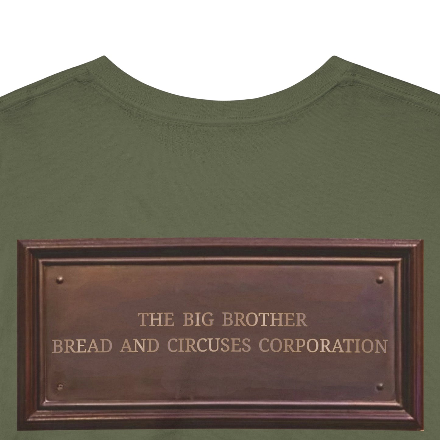 BBBCC the big brother bread and circuses corporation Unisex Heavy Cotton Tee