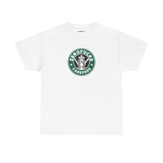 ZEROFUCKS CAREFREE Unisex Heavy Cotton Tee