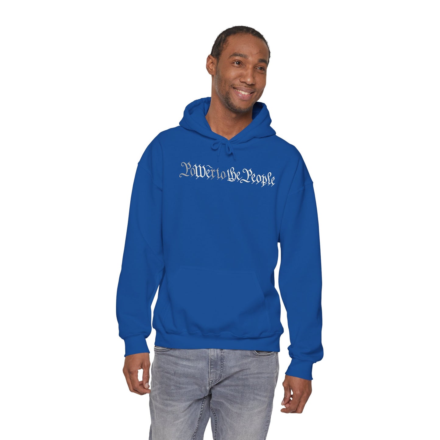 poWEr to THE PEOPLE Unisex Heavy Blend™ Hooded Sweatshirt