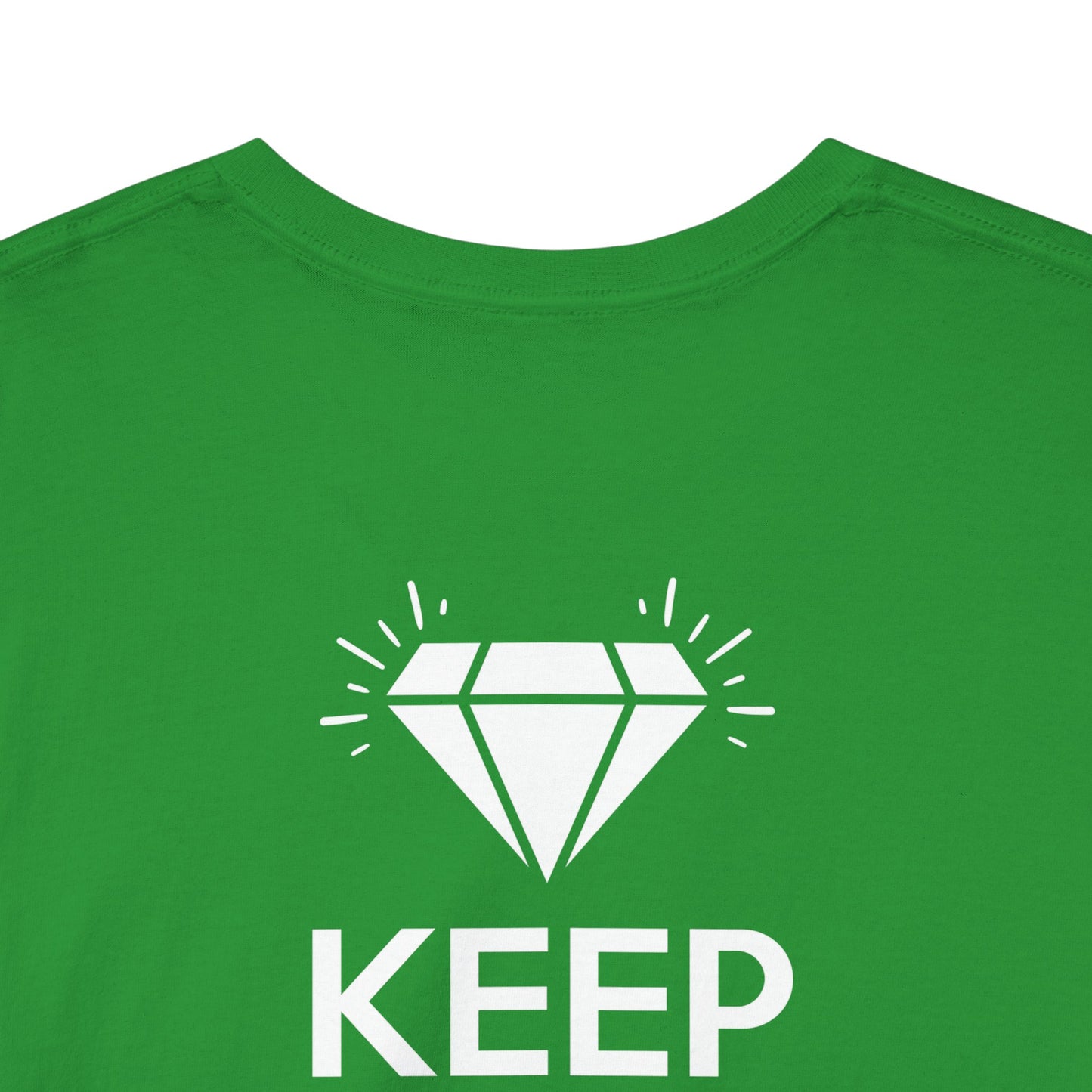 KEEP CRAZY AND SHINE ON Unisex Heavy Cotton Tee