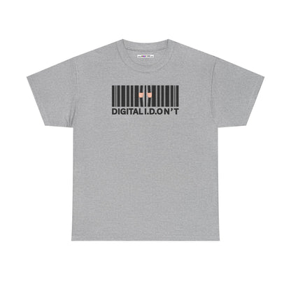 DIGITAL I.D.ON'T Unisex Heavy Cotton Tee