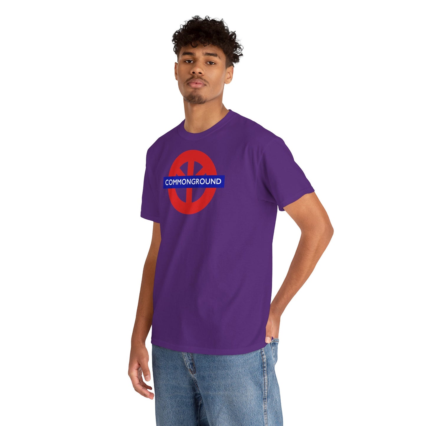 COMMONGROUND Unisex Heavy Cotton Tee