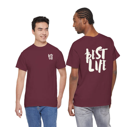 BEST LIFE Unisex Heavy Cotton Tee