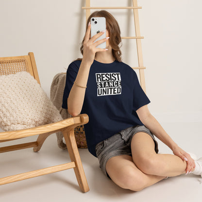 RESIST STANCE UNITED Unisex Heavy Cotton Tee