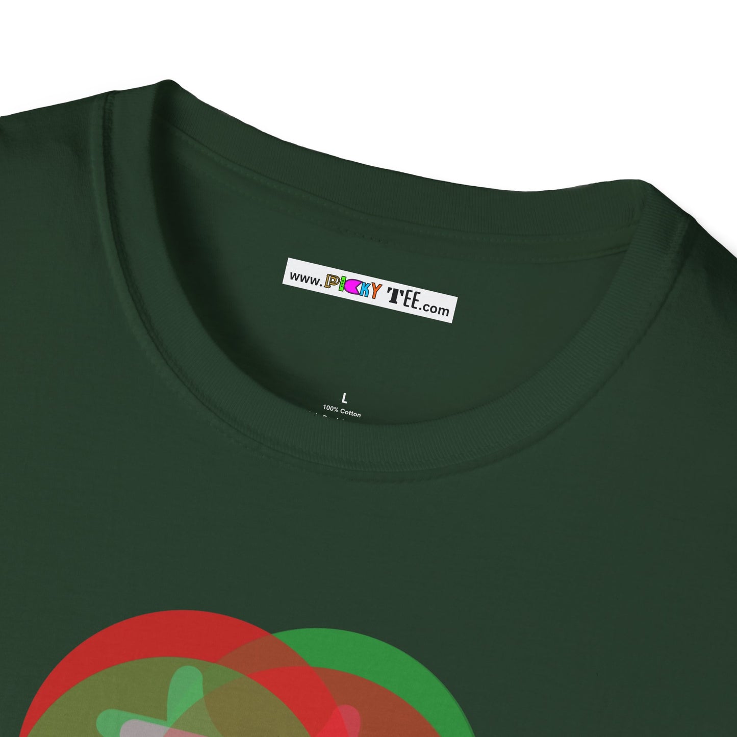 JUST THE RIGHT AMOUNT OF WHELMED Unisex Softstyle 100% Cotton T-Shirt