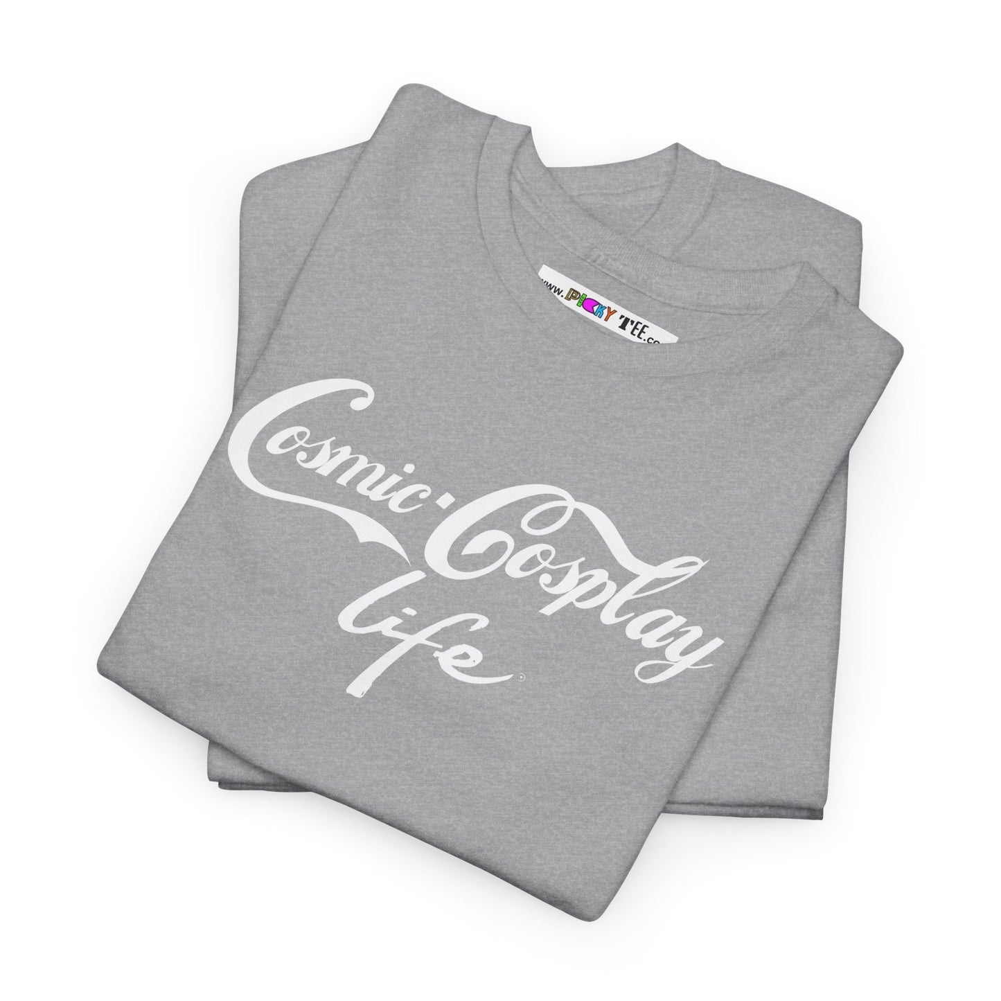Cosmic Cosplay Life Unisex Heavy Cotton Tee