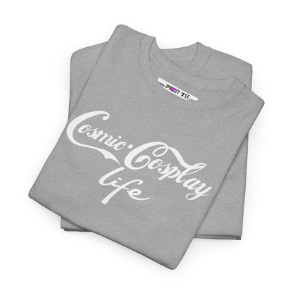 Cosmic Cosplay Life Unisex Heavy Cotton Tee