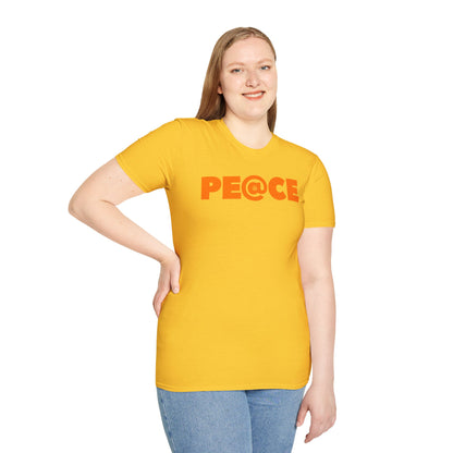 AT PEACE Unisex Softstyle 100% Cotton T-Shirt