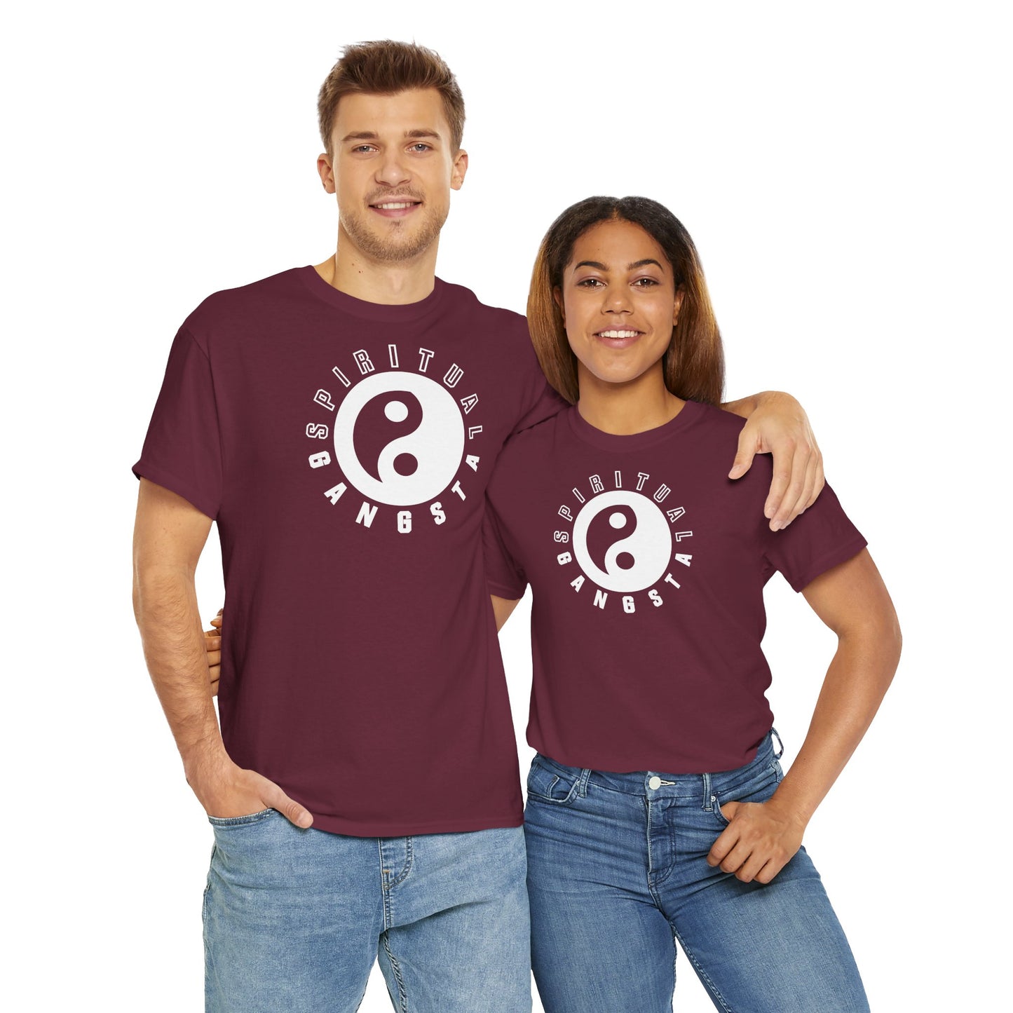 SPIRITUAL GANGSTA Unisex Heavy Cotton Tee