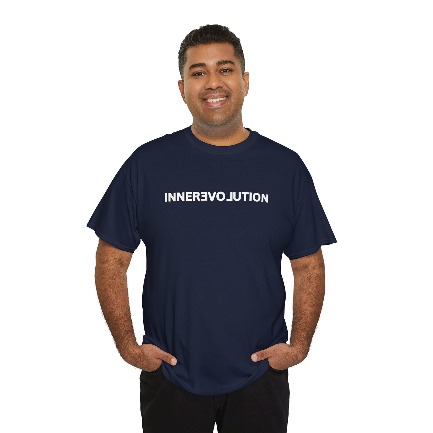 INNERƎVO⅃UTION Unisex Heavy Cotton Tee