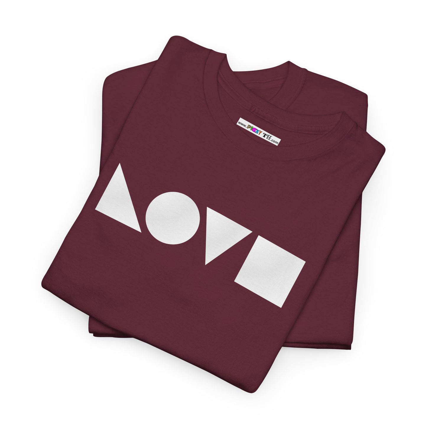 LOVESHAPES Unisex Heavy Cotton Tee