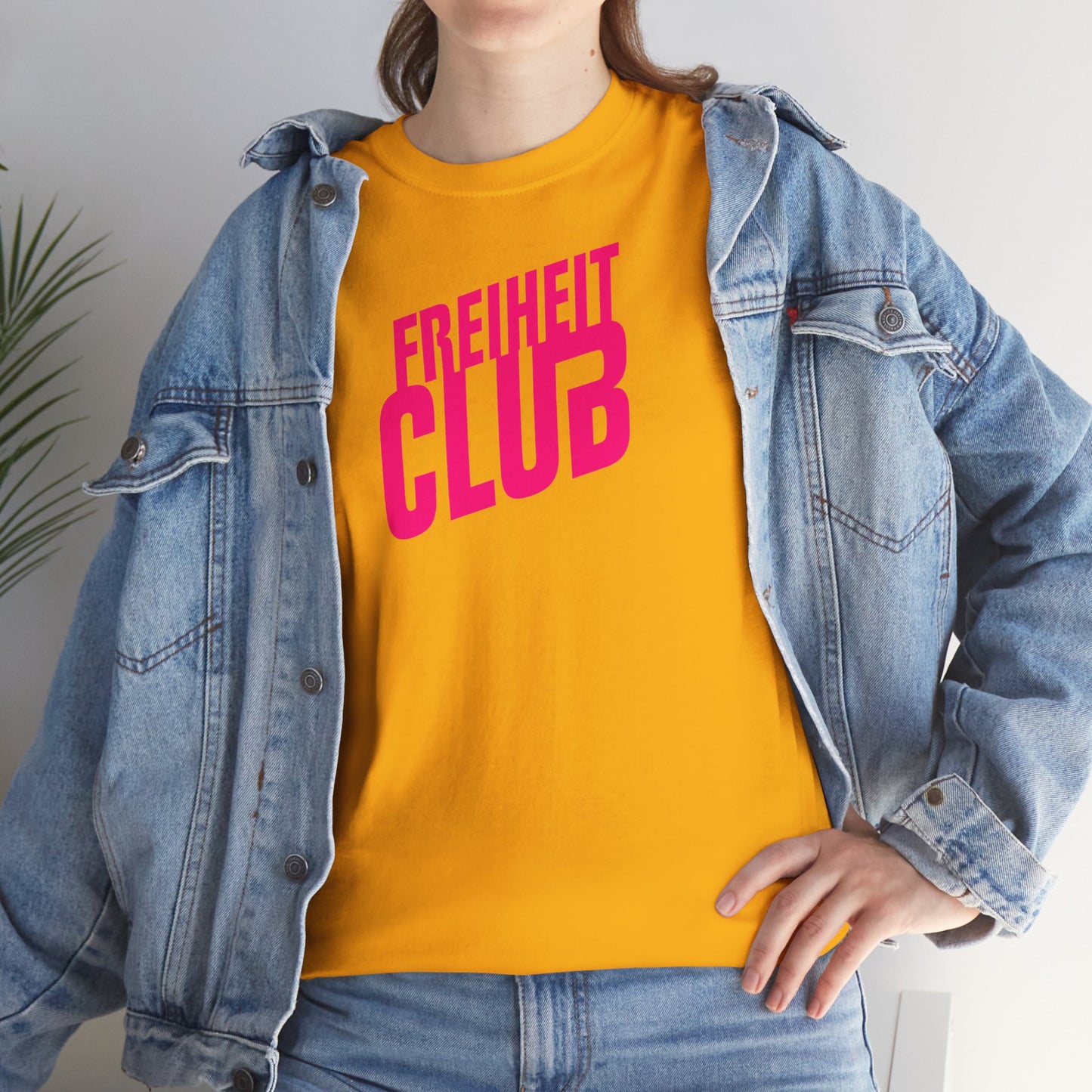 FREIHEIT CLUB  Unisex Softstyle 100% Cotton T-Shirt