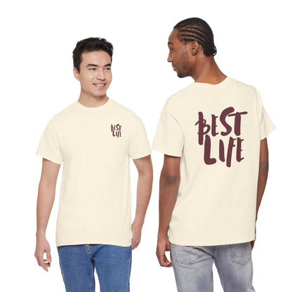 BEST LIFE Unisex Heavy Cotton Tee