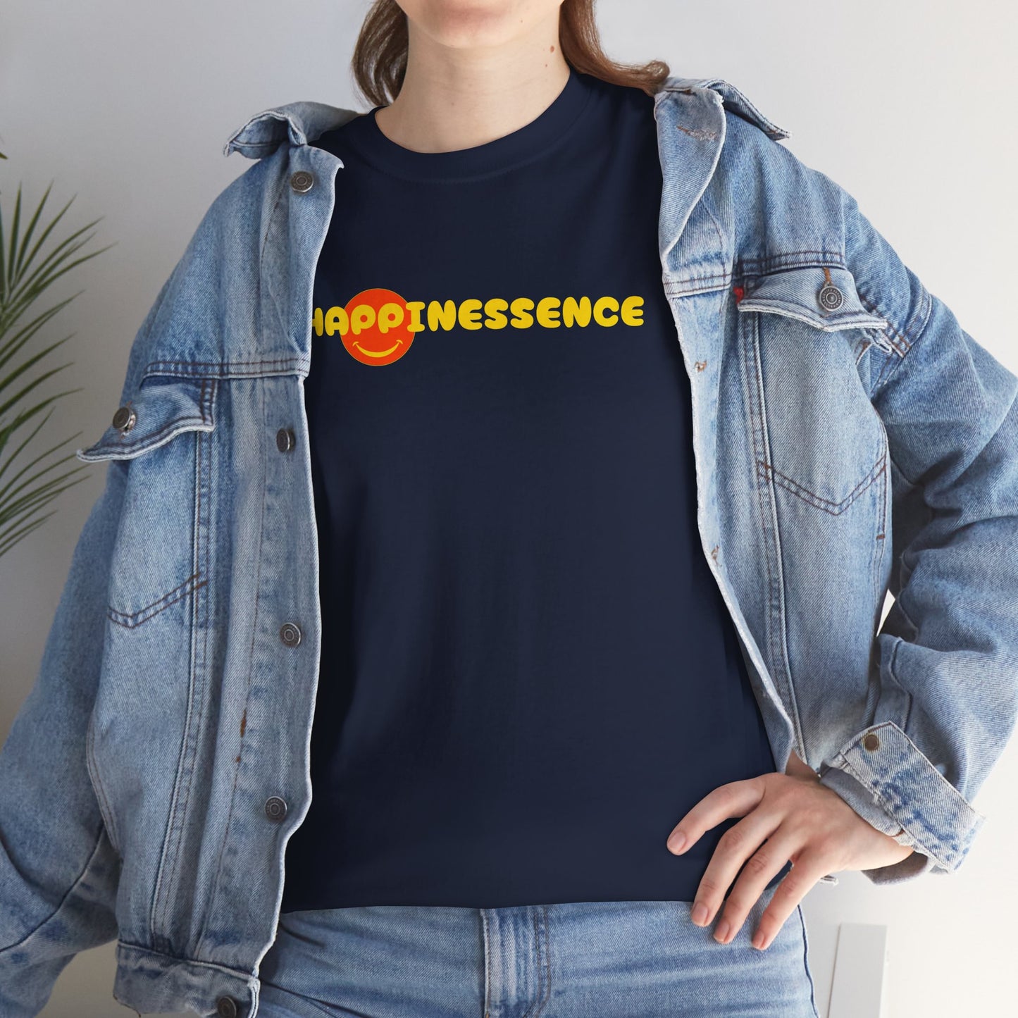 HAPPINESSENCE Unisex Heavy Cotton Tee