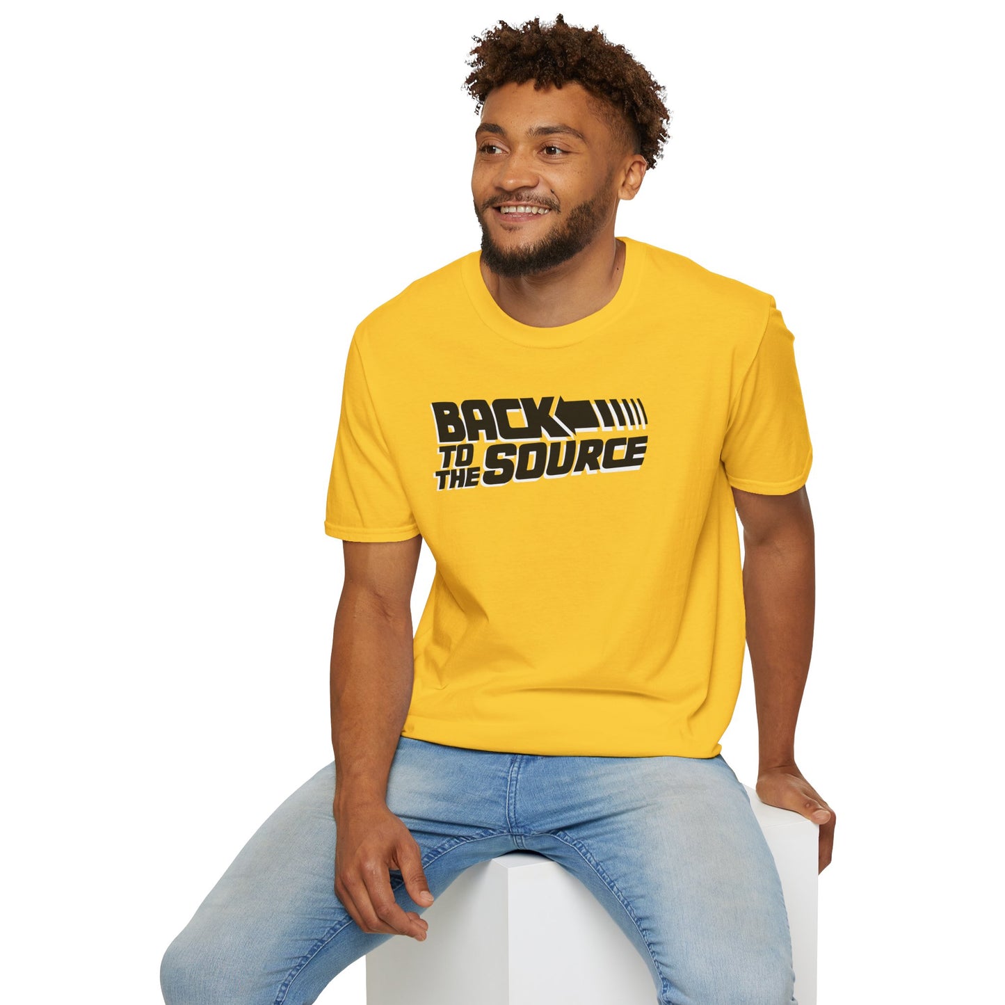 BACK TO THE SOURCE Unisex Softstyle 100% Cotton T-Shirt