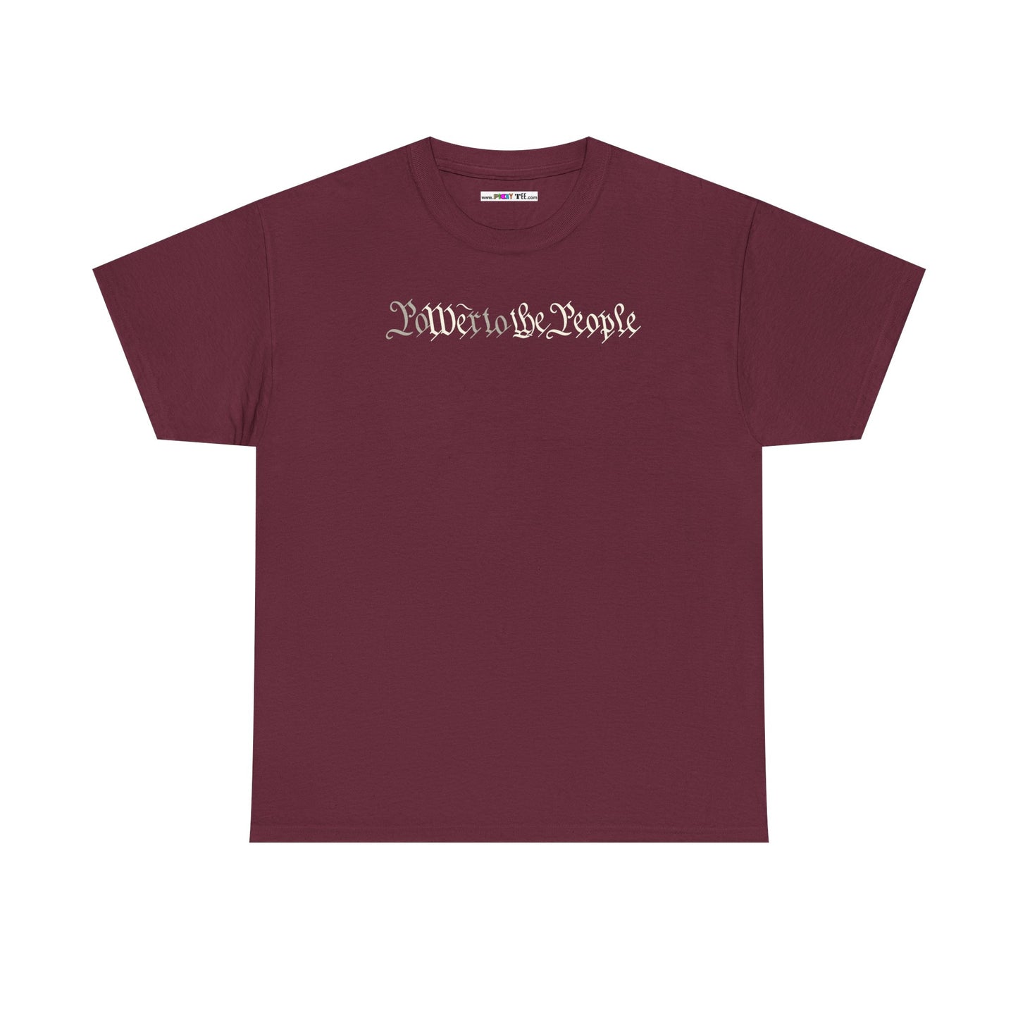 poWEr to THE PEOPLE Unisex Heavy Cotton Tee