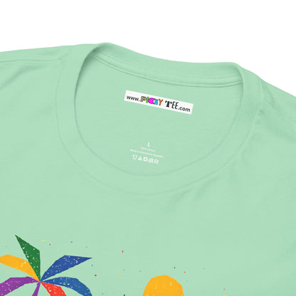 BEACH, PLEASE! Unisex Heavy Cotton Tee