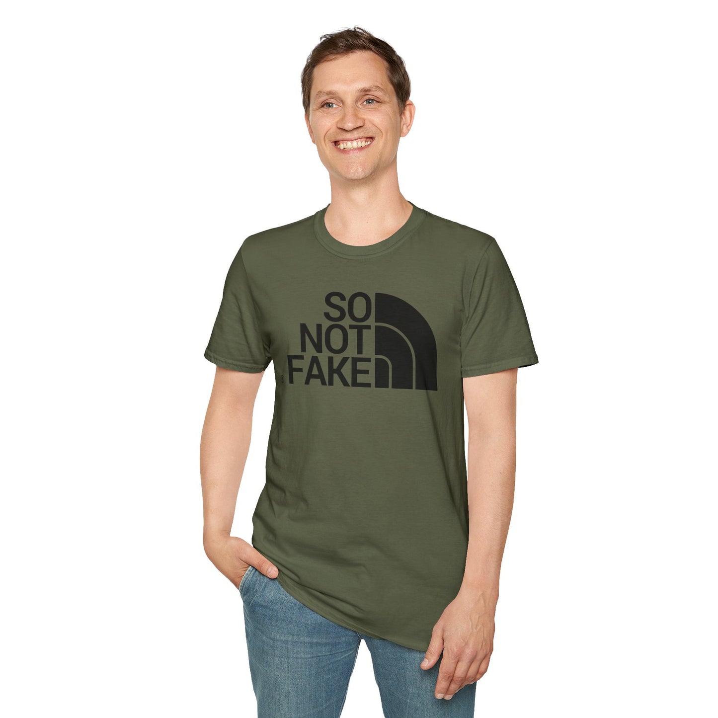 SO NOT FAKE Unisex Softstyle 100% Cotton T-Shirt