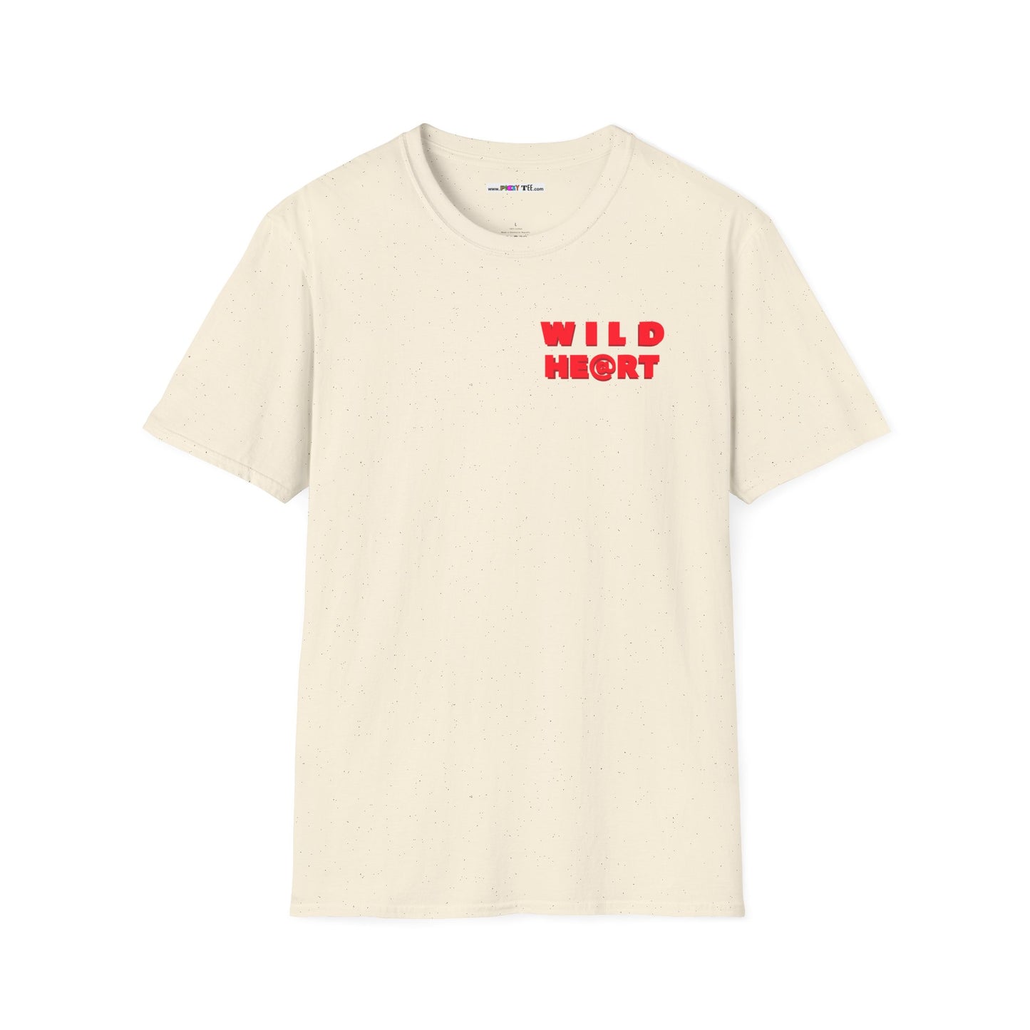 WILD AT HEART Unisex Softstyle 100% Cotton T-Shirt