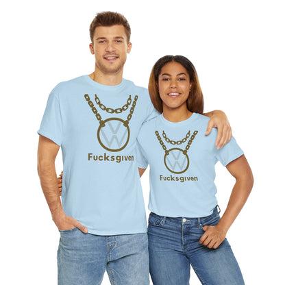 ZER0 Fucksgiven Unisex Heavy Cotton Tee