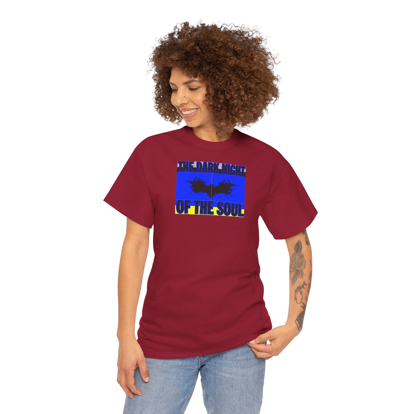 THE DARK NIGHT OF THE SOUL Unisex Heavy Cotton Tee